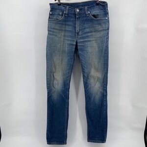Levis 511 Jeans Mens 32x32 Blue Slim Tapered Leg‎ Denim Medium Wash Pants